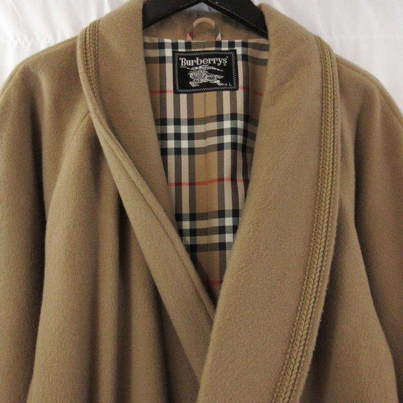 Burberrys バーバリー ガウンコート SQ-380 4730 カシミヤ混 ウール