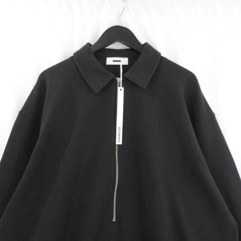 未使用 REVERBERATE リバーバレイト HALF ZIPP PIQUE REV-25SS-RB28