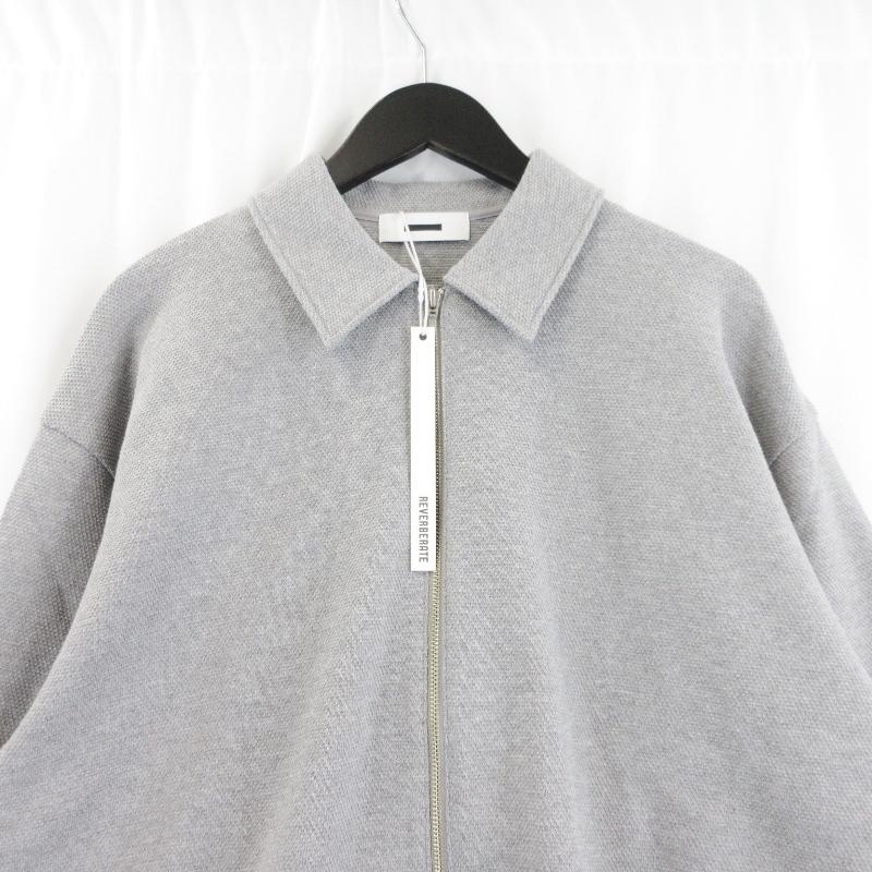 未使用 REVERBERATE リバーバレイト HALF ZIPP PIQUE REV-25SS-RB28