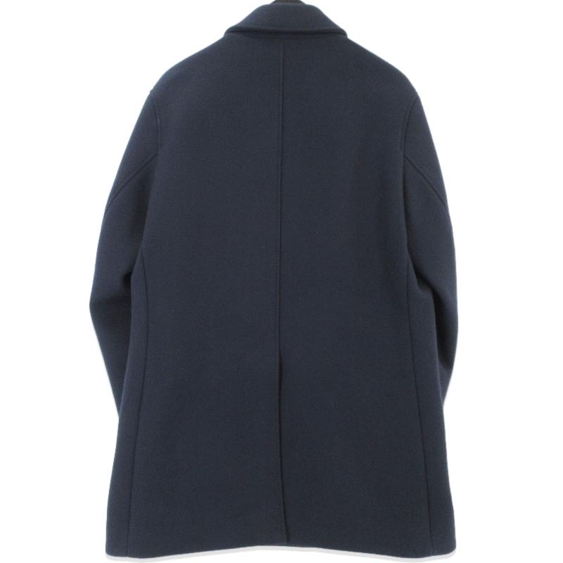 SHIPS（シップス） 美品 メルトン カーコート SUPER 140's ステン