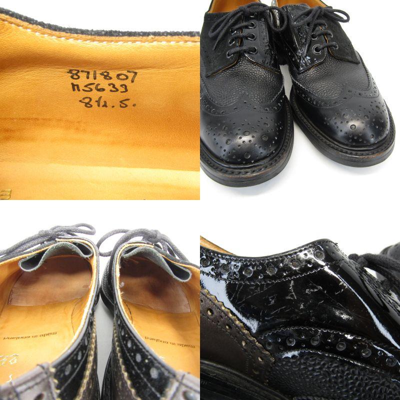 Tricker's（トリッカーズ） × NEPENTHES ネペンテス UK8.5 ウイング