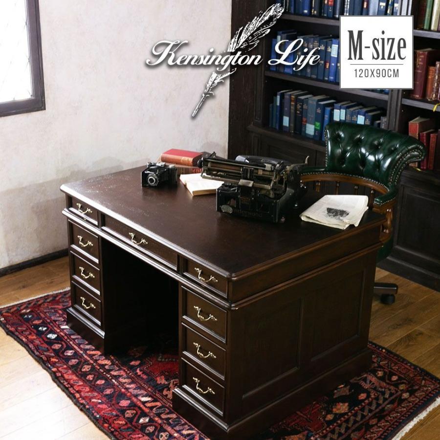 アンティーク家具 書斎 デスク 机 ヨーロピアン 英国 イギリス