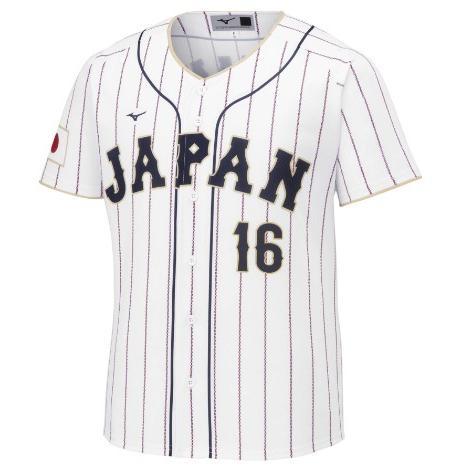 新品 大谷翔平 2023WBC選手名入りレプリカユニフォーム （ホーム）L