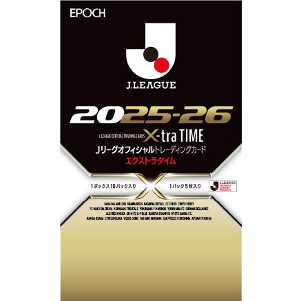 EPOCH 2025-26 Jリーグオフィシャルトレーディングカード X-tra TIME