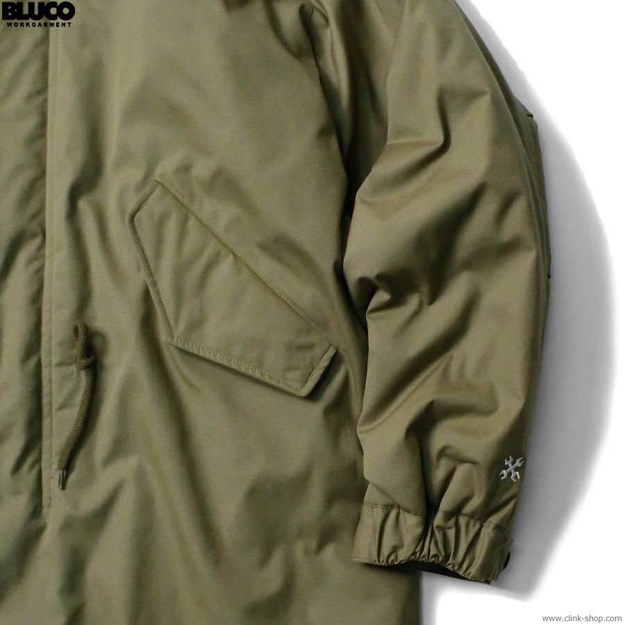 BLUCO（ブルコ） BLUCO MOD'S COAT (OLIVE) [1375] モッズコート 高