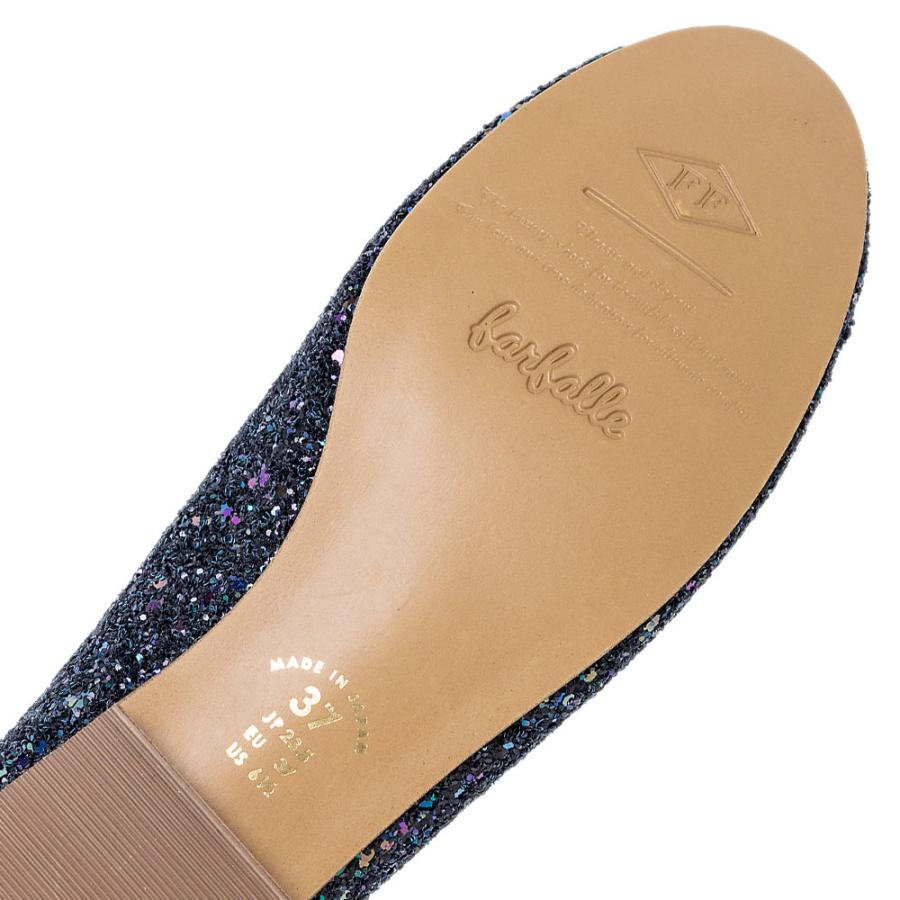 ファルファーレ公式 NEW バレエグリッター（大粒）バレエシューズ 歩き