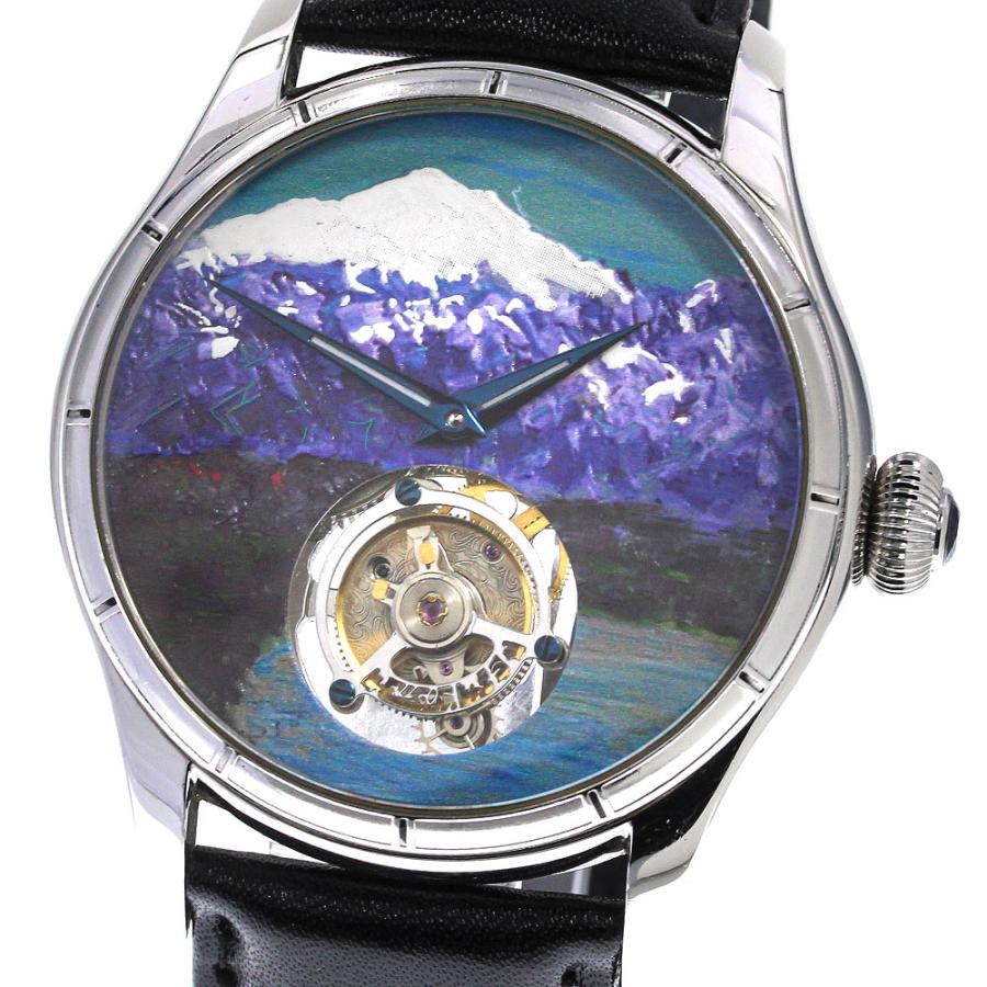 Toshyu Fukami】深見東州 晴天でキラキラしている白山と柴山潟