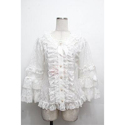 BABY,THE STARS SHINE BRIGHT / Princess Lacy Bouquetブラウス 白 S