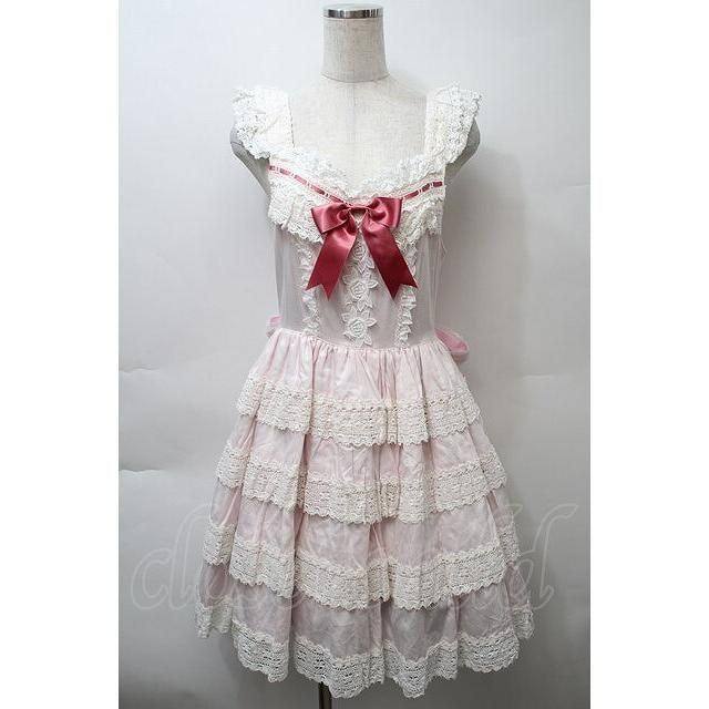 BABY,THE STARS SHINE BRIGHT / エリザベスジャンパースカート ピンク