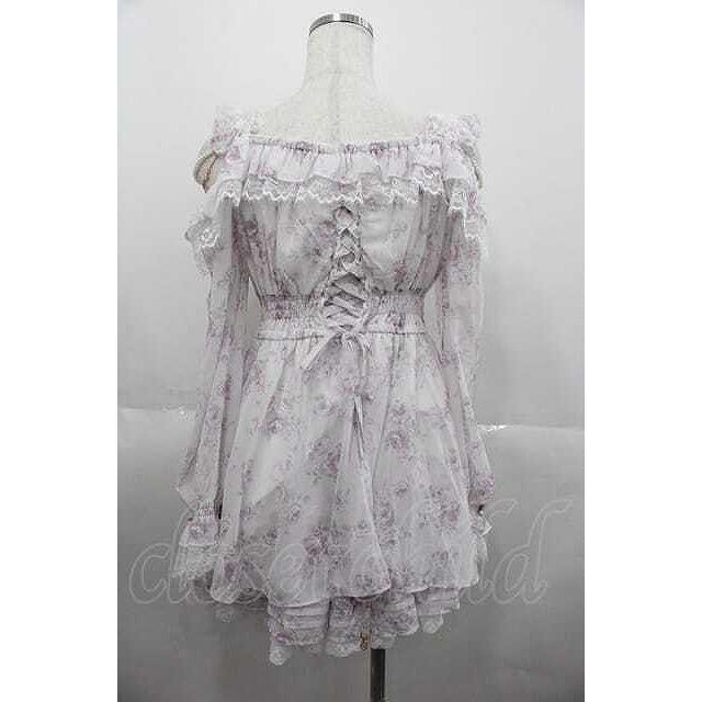 LIZ LISA / ローズリボンシフォンセットアップ ピンク I-25-06-29-063