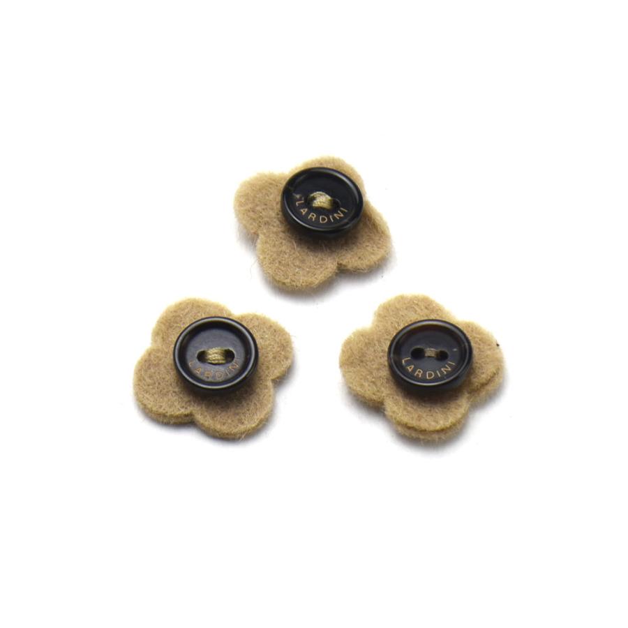 ラルディーニ LARDINI カフスボタン ブートニエール 2個 ホワイト 楽天