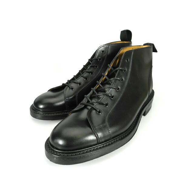 並行輸入品】トリッカーズ TRICKER'S M6077 BLACK BOX CALF 7HOLES