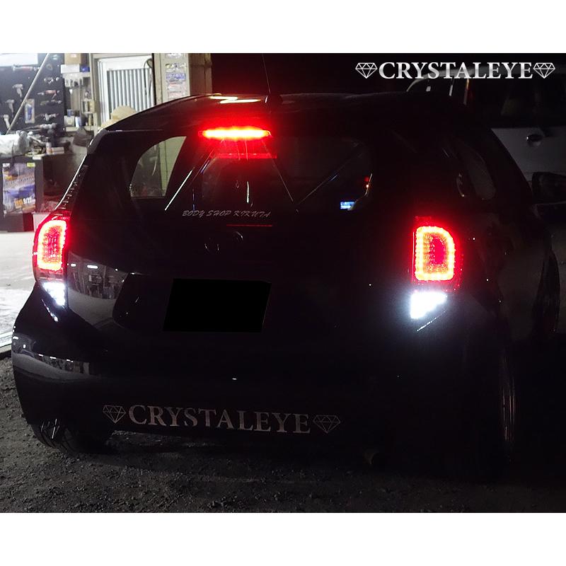 NHP10 AQUA アクア 3Dホール フルLEDテールランプ スモーク前期 中期