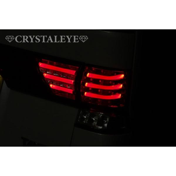 L375S/385S タントカスタム ファイバーLEDセンターガーニッシュ レッド