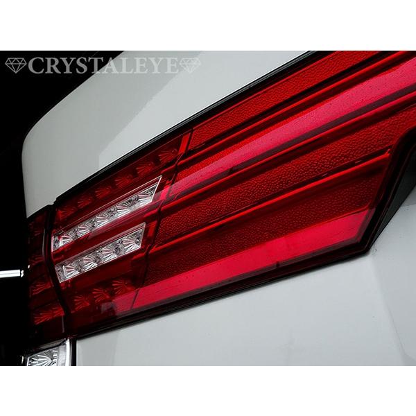 L375S/385S タントカスタム ファイバーLEDセンターガーニッシュ レッド