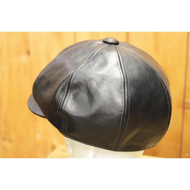 ダッパーズ 40's スタイル クラシックホースハイドレザーキャスケット