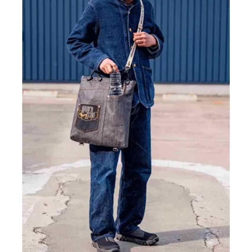 graphzero（グラフゼロ） 11オンス コーティングデニム 3way トート