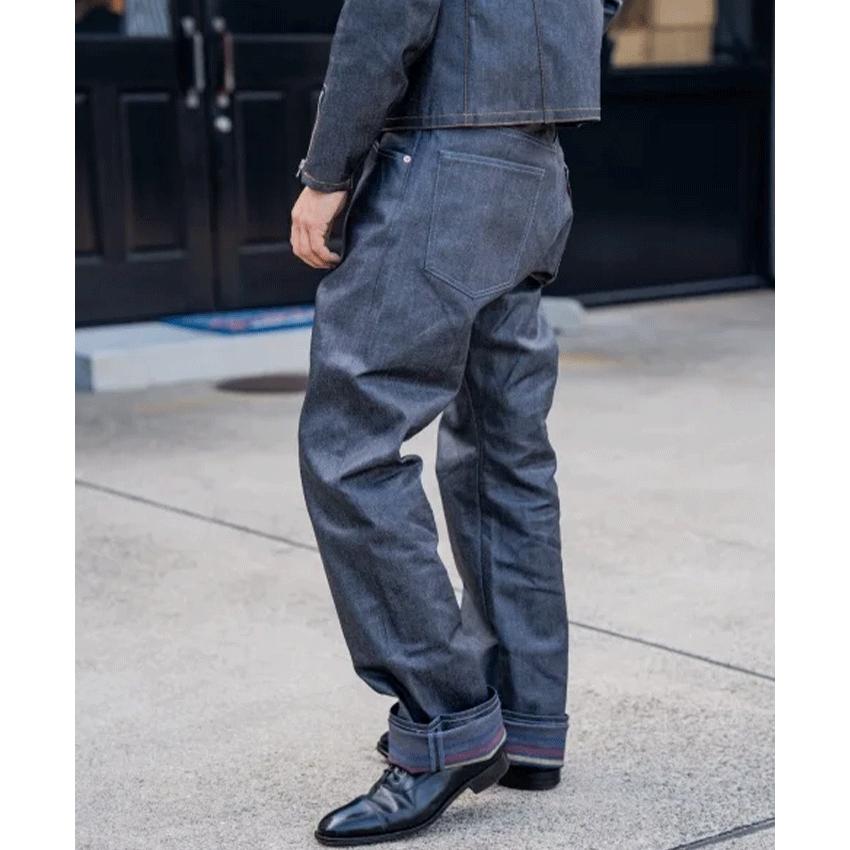 graphzero（グラフゼロ） コーティングデニム スリムストレート5