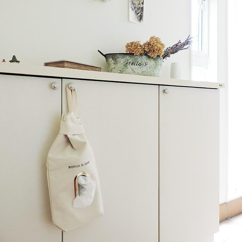 ボックスティッシュケース 倉敷帆布 4号キャンバス MOUNTAIN DA CHERRY