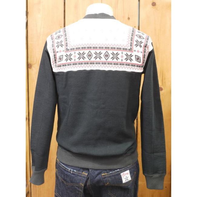 The Flat Head（フラッドヘッド） フラットヘッド 雪柄ジップアップ