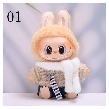 新品 20色 THE MONSTERS Exciting Macaron ぬいぐるみ用服 LABUBU