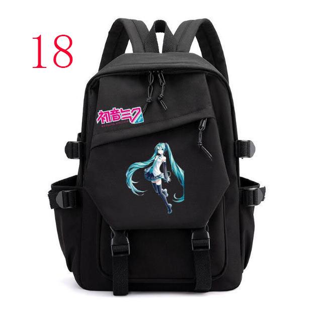 初音ミクリュック 通学 リュックサック メンズ 大容量 軽量 高校生 多