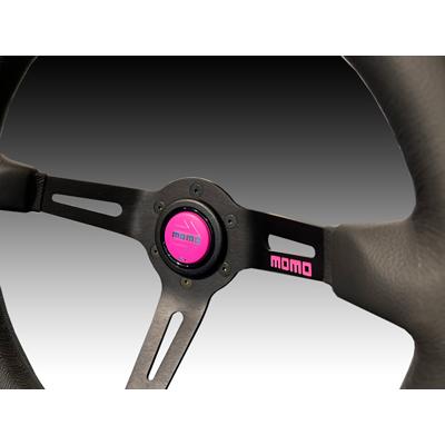MOMO（モモ） ステアリング AL-04 ドリフト ピンクリボン ホーンボタン