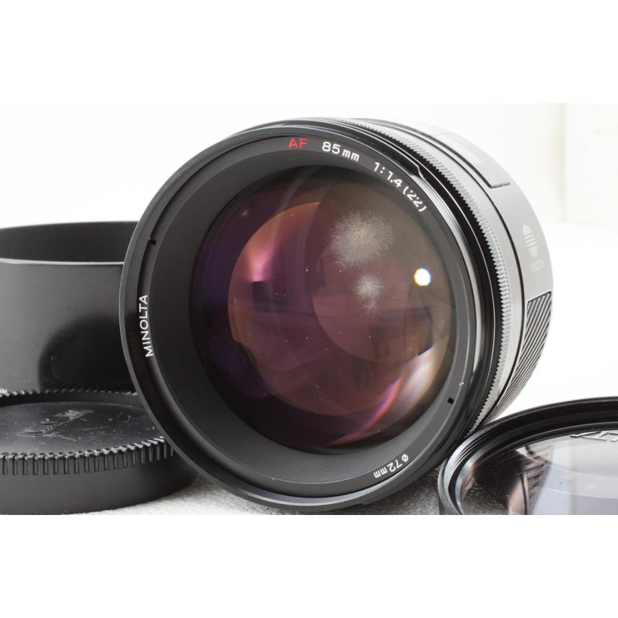 コニカミノルタ（KONICA MINOLTA） Minolta ミノルタ AF 85mm F1.4 (22