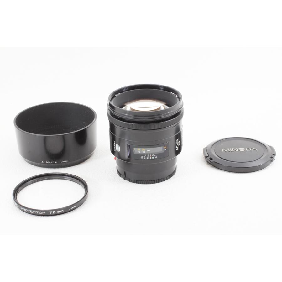 コニカミノルタ（KONICA MINOLTA） Minolta ミノルタ AF 85mm F1.4 (22