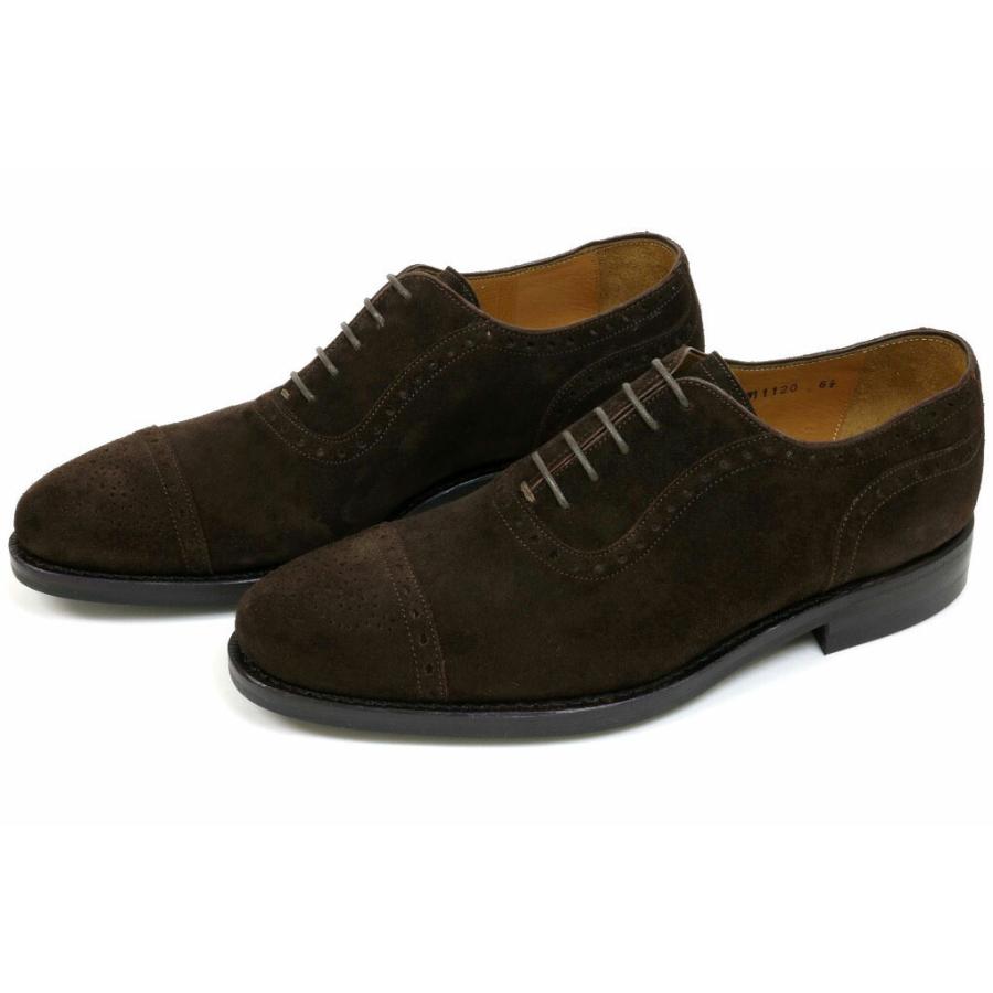 ジャラン スリウァヤ セミブローグ ダークブラウンスエード ダイナイト