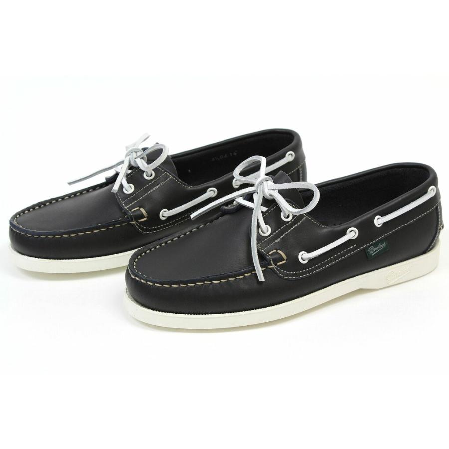 パラブーツ デッキシューズ バース ネイビー （Paraboot BARTH BLANCHE