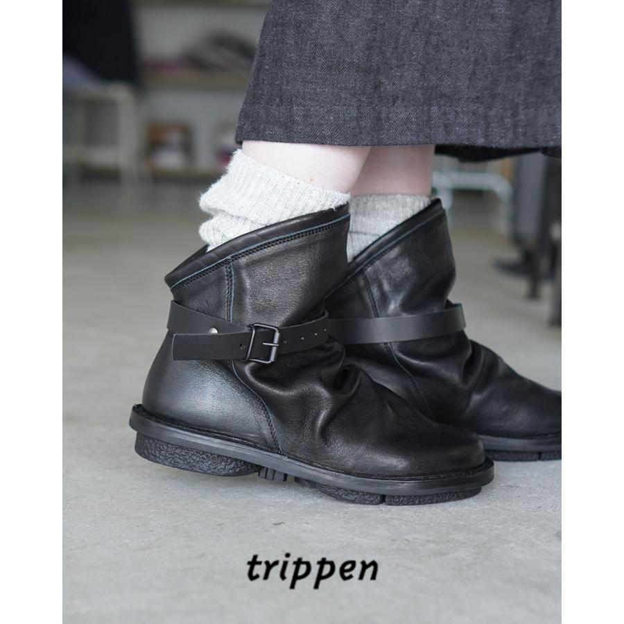 trippen（トリッペン） ボム BOMB ショートブーツ レザー シューズ