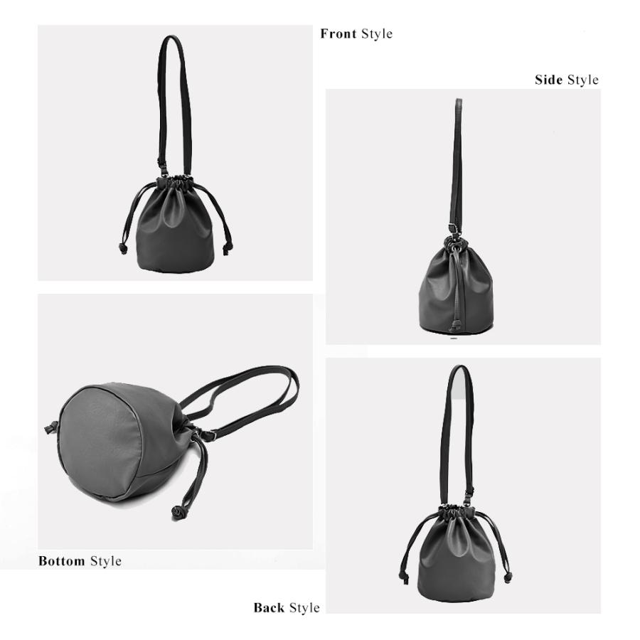 巾着 バッグ ポーチ ショルダーバッグ ブランド Rename バック