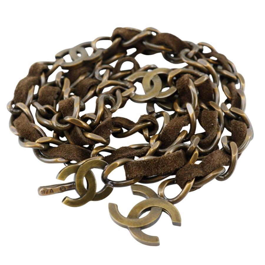 CHANEL（シャネル） チェーンベルト ヴィンテージ加工 ココマーク 97A