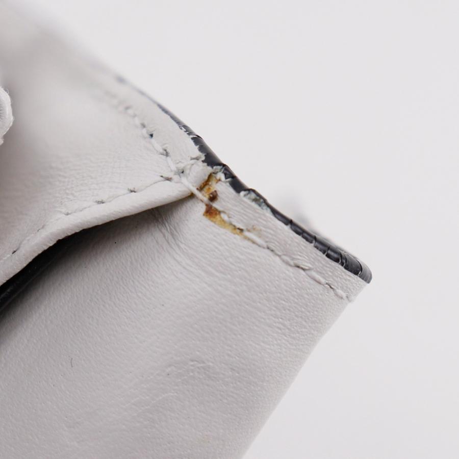 LOEWE（ロエベ） リピートアナグラム 長財布 レザー 白 ユニセックス