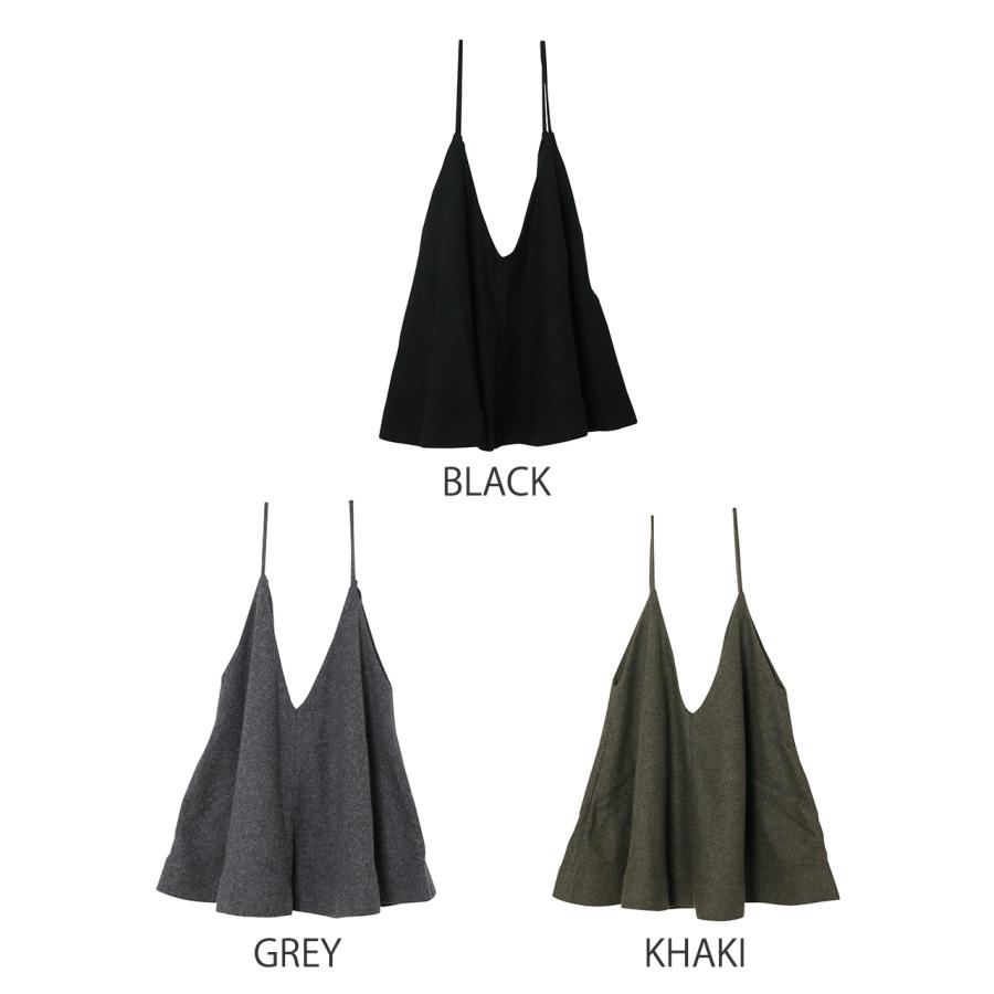 クリンクル crinkle キャミソール MONSTER CAMISOLE ウール ニット