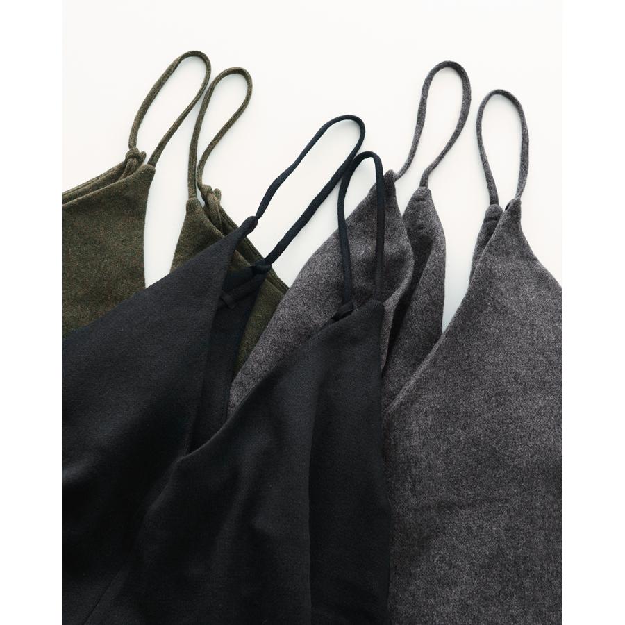 クリンクル crinkle キャミソール MONSTER CAMISOLE ウール ニット