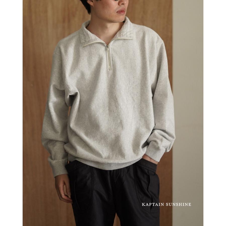 キャプテンサンシャイン KAPTAIN SUNSHINE ハーフジップ メンズ Zipper