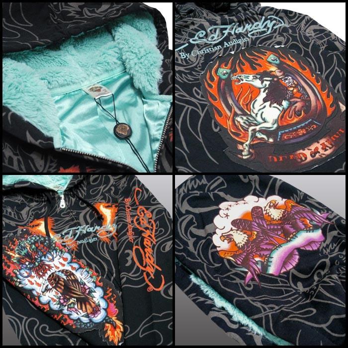 Ed Hardy（エド・ハーディー） 【25%OFF】 レディース パーカー 【200