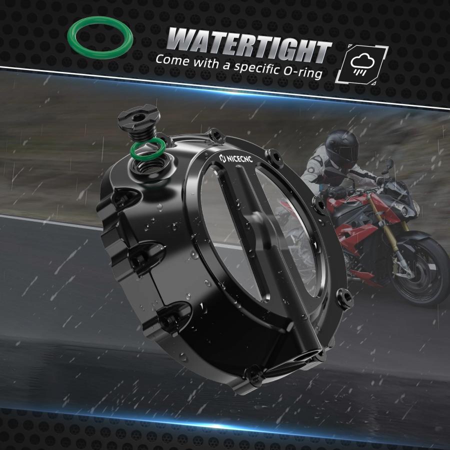 互換品】 オートバイ エンジンクリアメッシュクラッチカバー BMW