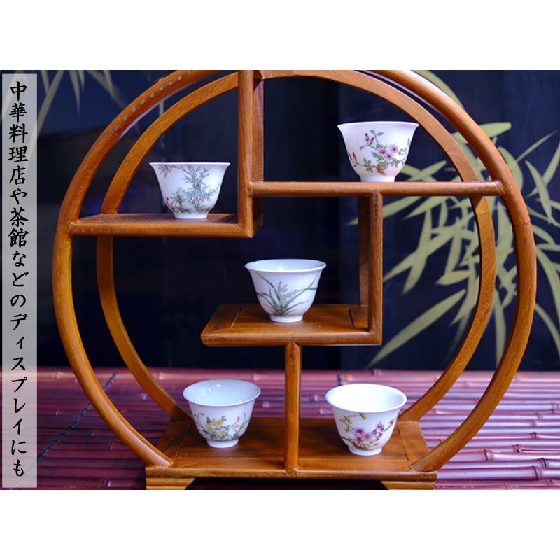 茶器セット 景徳鎮手描き茶杯五点 : 中国貿易公司ctcオンライン