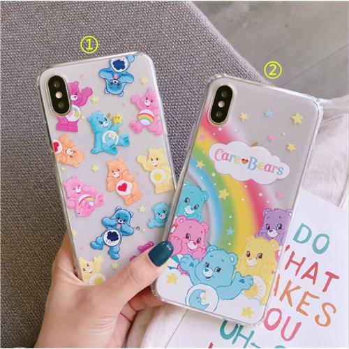 care bears ケアベア 雲の上の国 新発売 癒される 透明 新デザイン