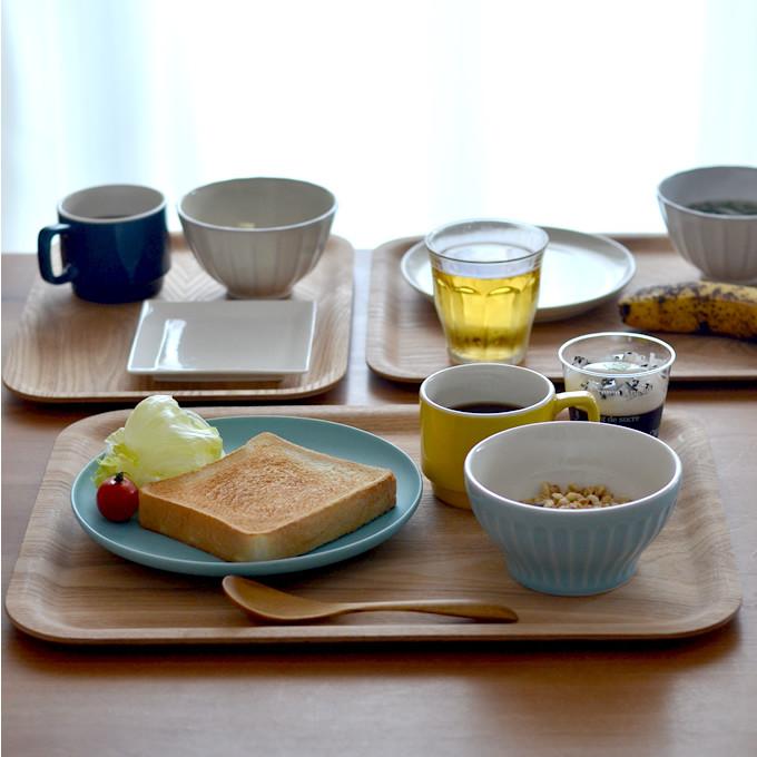 トレー カフェ 木製 kinto キントー ノンスリップ レクタン トレイ L