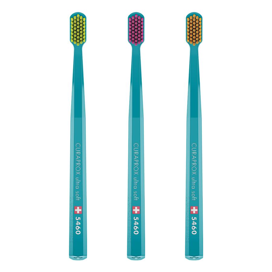 クラプロックス 歯ブラシCS5460 ハンドルカラー緑 1本 大人用 スイス製