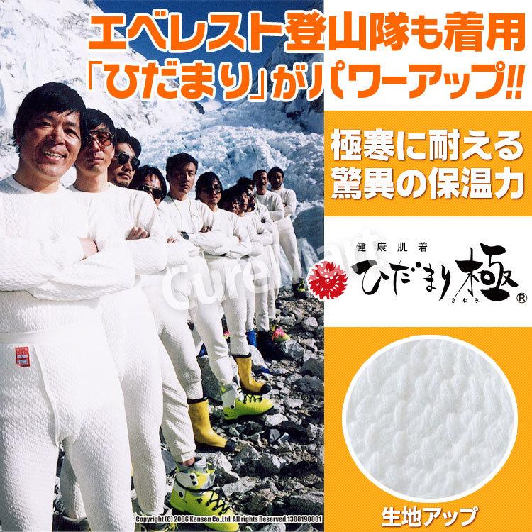 ひだまり 極 婦人用◇上下セット(8分袖インナー＋スラックス下) KWS