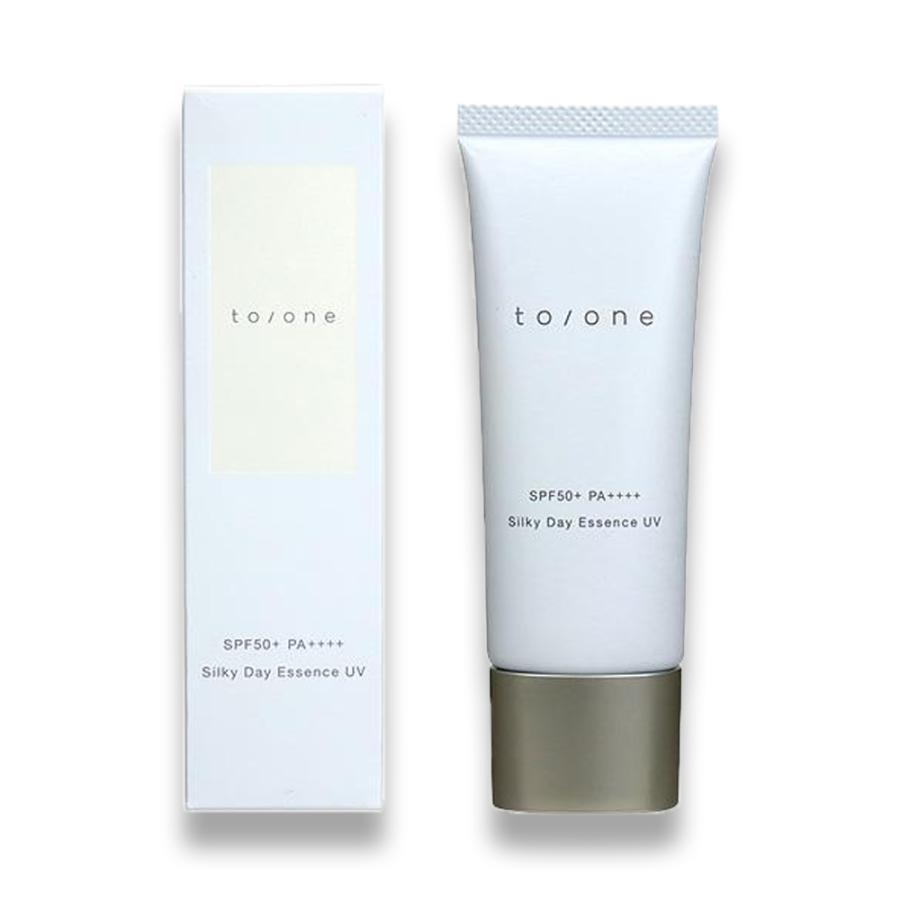 to/one(トーン) シルキー デイ エッセンス UV 40g SPF50+ PA++++