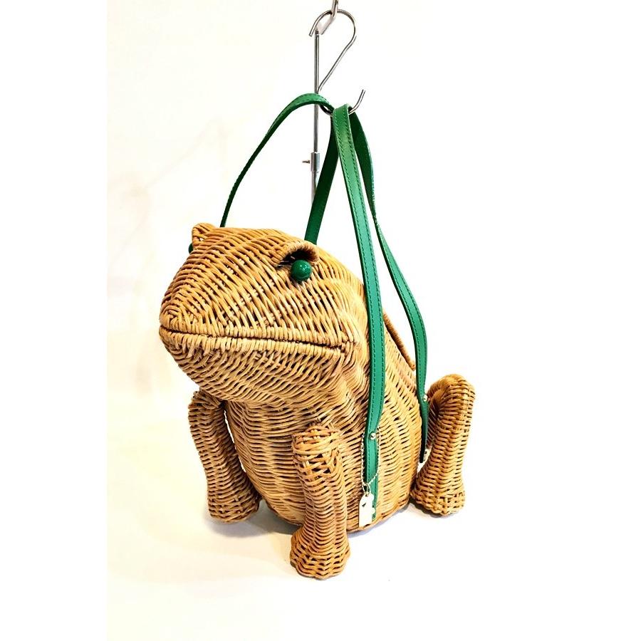 ☆kate spade ☆カエル型かごバッグ