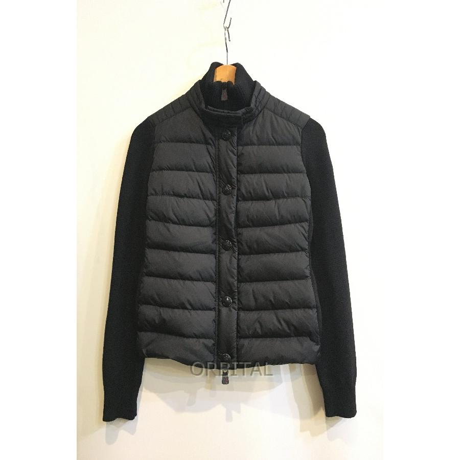 二子玉) モンクレール MONCLER 22AW CARDIGAN TRICOT ニット切替ダウン