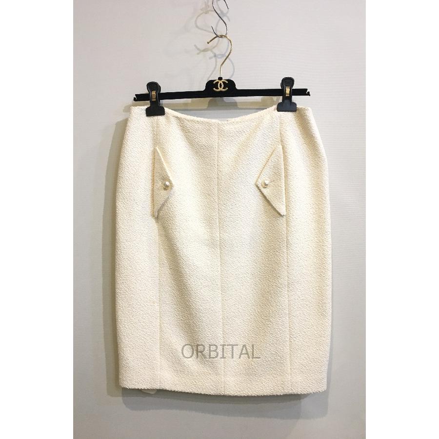 CHANEL アイボリー キャミソール サイズ40 CHANEL アイボリー
