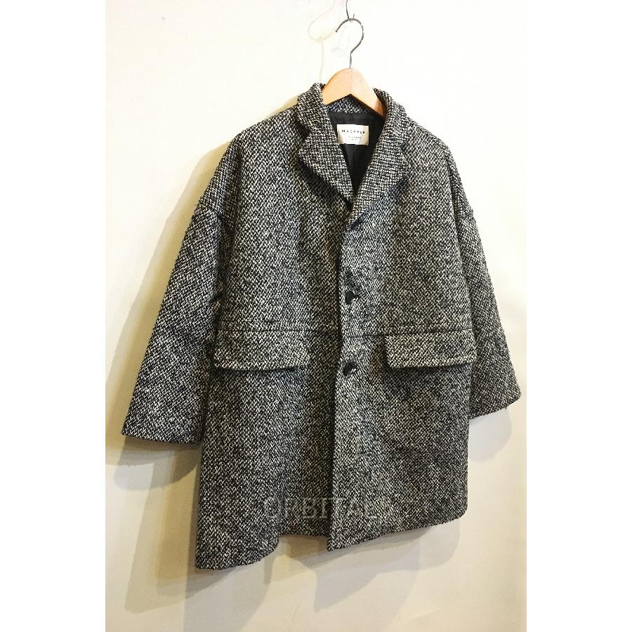 二子玉) MACPHEE マカフィー 23AW ブロークンツイード オーバーサイズ